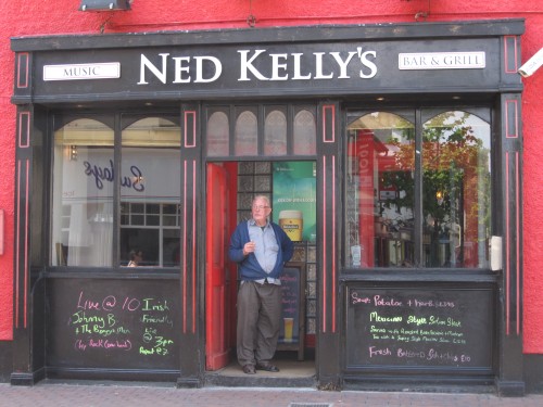 Ned Kelly's Bar in Kinsale, Ireland