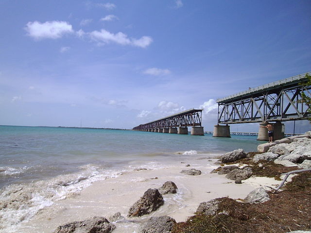 The Old Bahia Honda Railroad Bridge