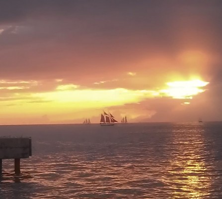 Key West, Florida Sunset from Mallory Square