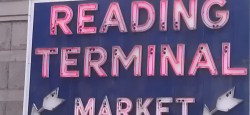 Reading Terminal Market sign in Philadelphia
