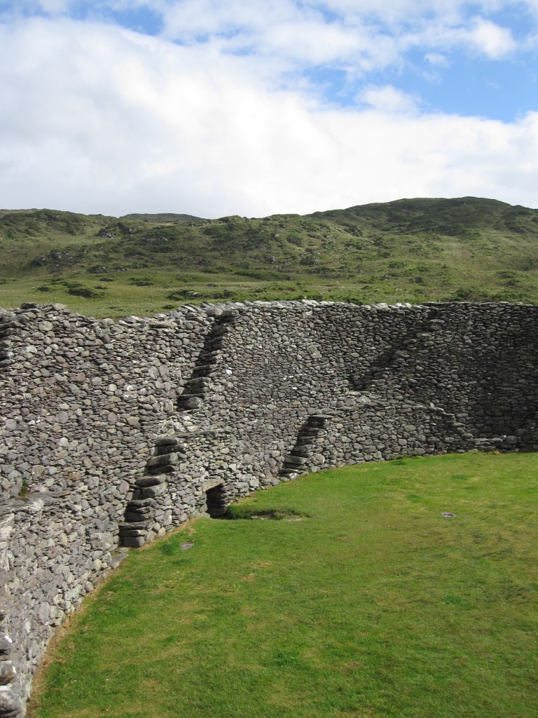 Interior of the Staigue Ring Fort, Ring of Kerry, Ireland