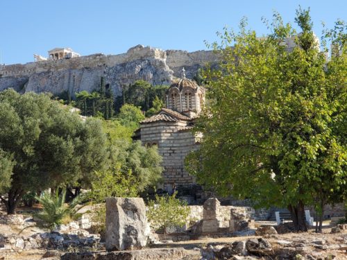Athens Acropolis from the Agora