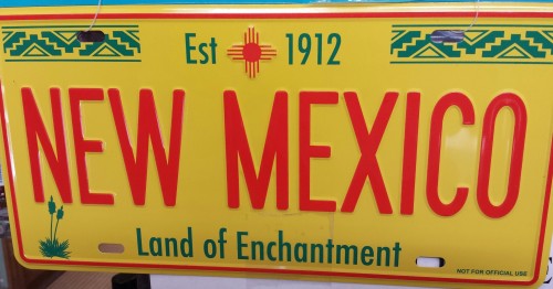 New Mexico Licence Plate - Land of Enchantment