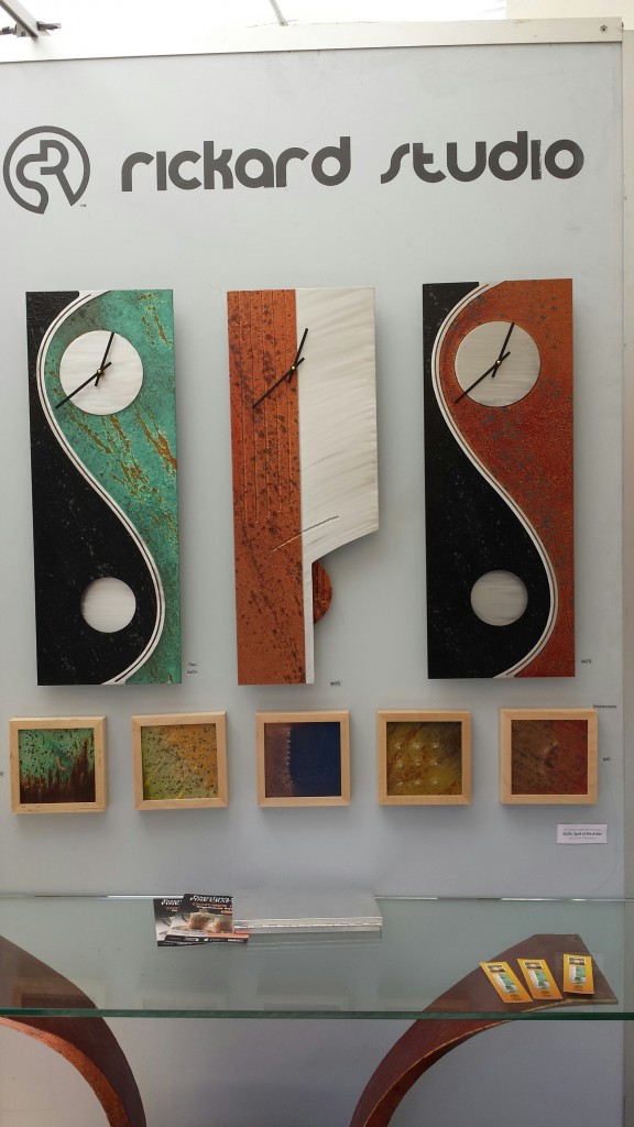 Rickard's Studio wall clocks.