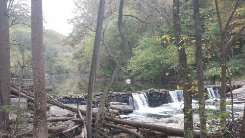 Waterfall in Wissahickon Creek, Philadelphia