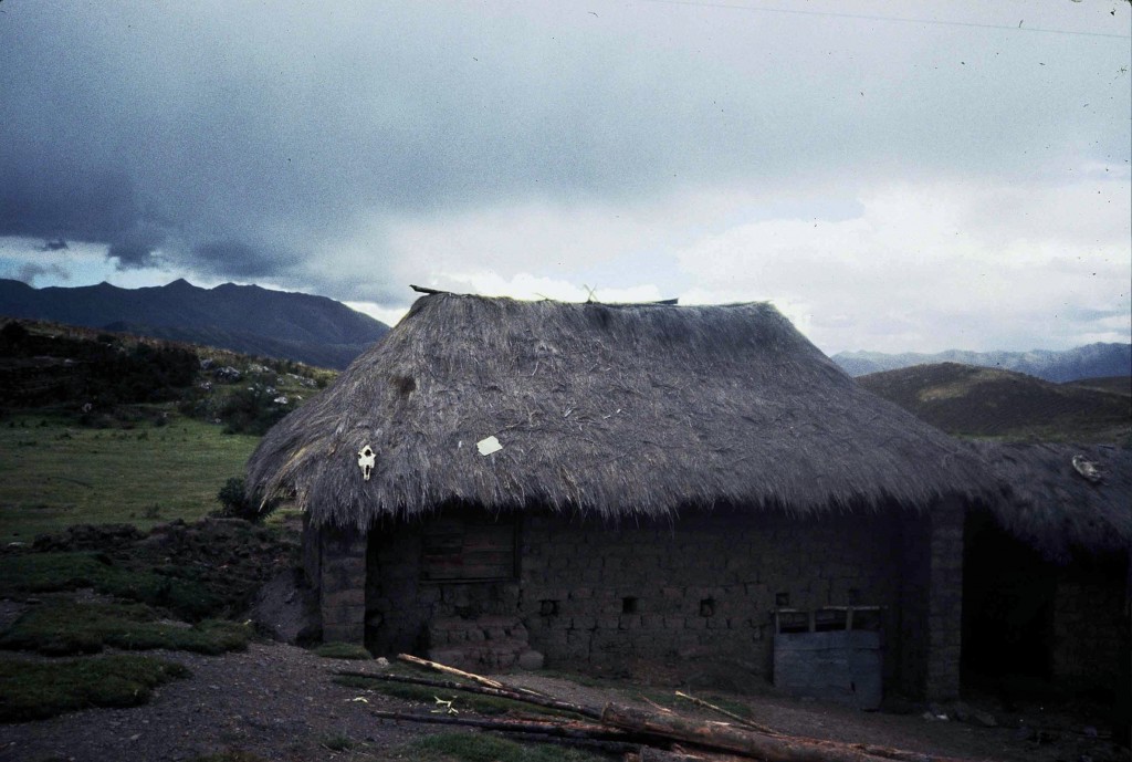 Incan style house outside Cuzco