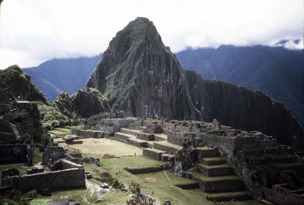 ruins at Machu Picchu