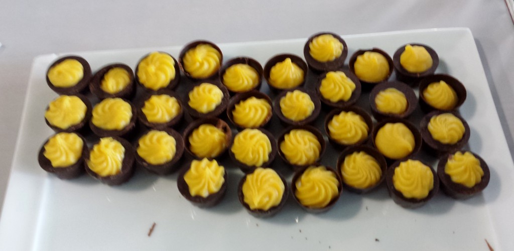 Mango Filled Dark Chocolates from Padovani's Chocolates, Honolulu Hawaii