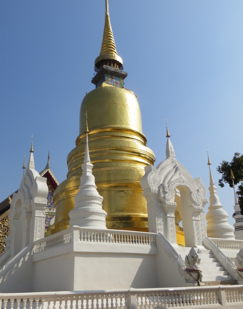 Wat Suan Dok Buddhist Pagoda Chiang Mai Thailand