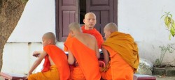 Buddhist monks, Luang Prabang