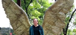 angel statue, chapultepec park, Mexico City