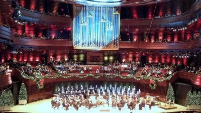 Philadelphia Orchestra performing the Messiah at the Kimmel Center