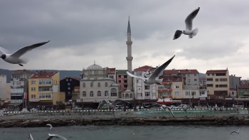 Ferry from Canakkale to Ayvalik, Turkey