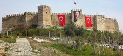 Ayasuluk Fortress at Selcuk, Turkey