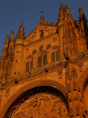 main cathedral in Salamanca, Spain.