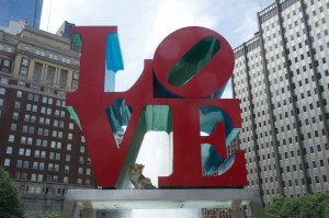 "Philadelphia: The City that Loves You Back"--unless you're wearing a Dallas Cowboys jersey. (Photo: Sonja Lishchynski)