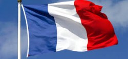 French tri-color flag