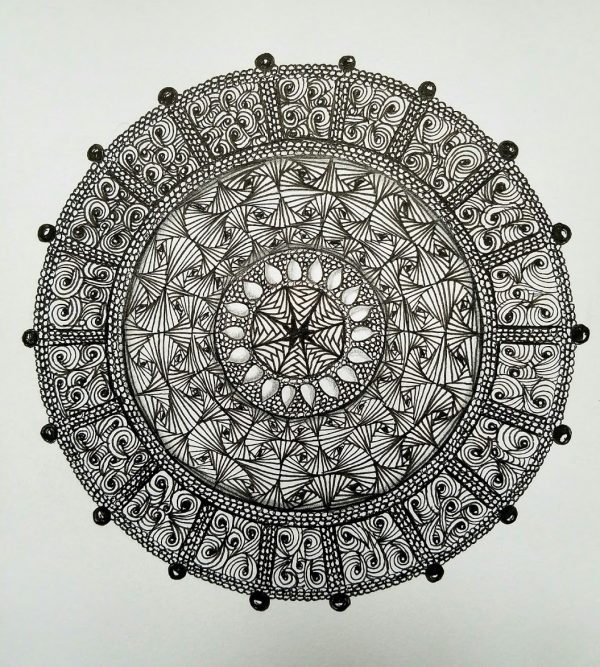 Zentangle Mandala Zendala