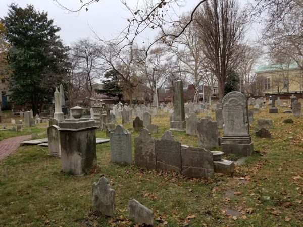 Burial ground, Saint Peter's Episcopal Church, Philadelphia