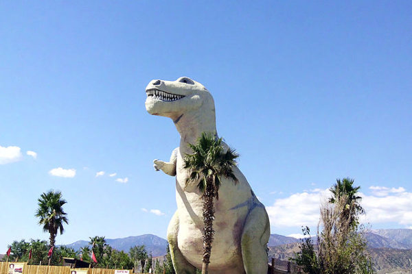 Cabazon Dinosaur, Mr. Rex, near Palm Springs, California