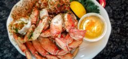Dungeness crab at the Briagntine Crab ShacK