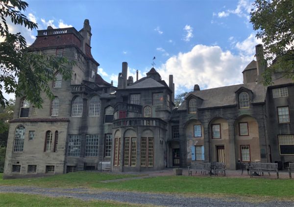 Henry Mercer's home: Exterior Fonthill Castle, Doylestown, Pennsylvania
