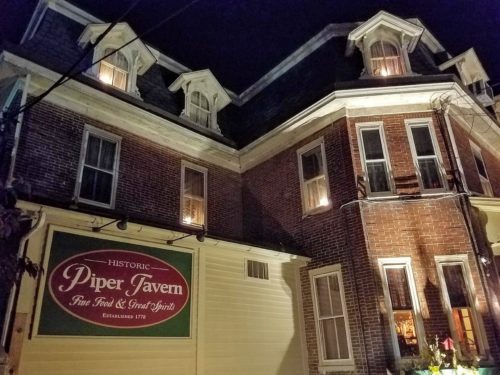Exterior of the Historic Piper Tavern, Pipersville, Bucks County, Pennsylvania