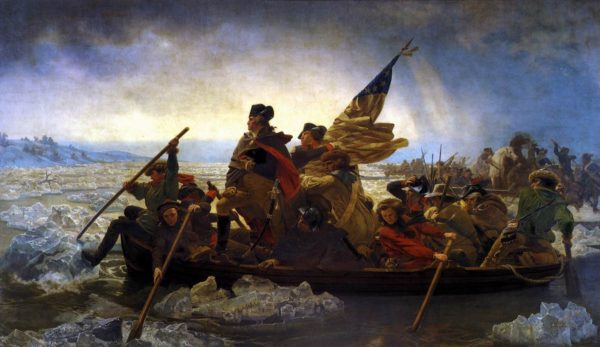 Emanuel Leutze_1851 painting of Washington crossing the Delaware