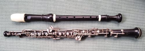 recorder and oboe