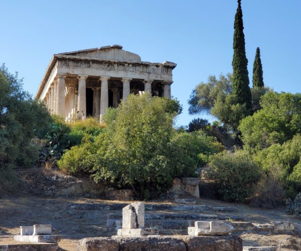 Temple of Hephaestus, Athens, ancient Greek agora